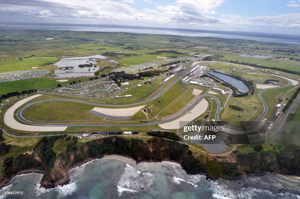 The 4.4km circuit of the Australian Gran