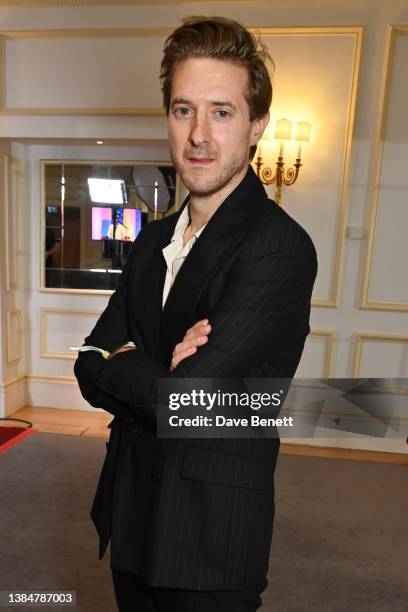 Arthur Darvill poses in the Winners Room during The South Bank Sky Arts Awards 2023 at The Savoy Hotel on July 2, 2023 in London, England.