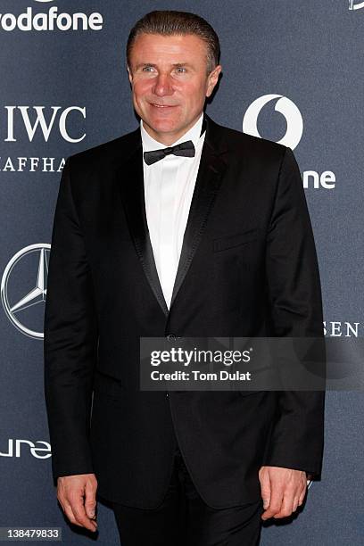 Academy member Sergey Bubka attends the 2012 Laureus World Sports Awards at Central Hall Westminster on February 6, 2012 in London, England.