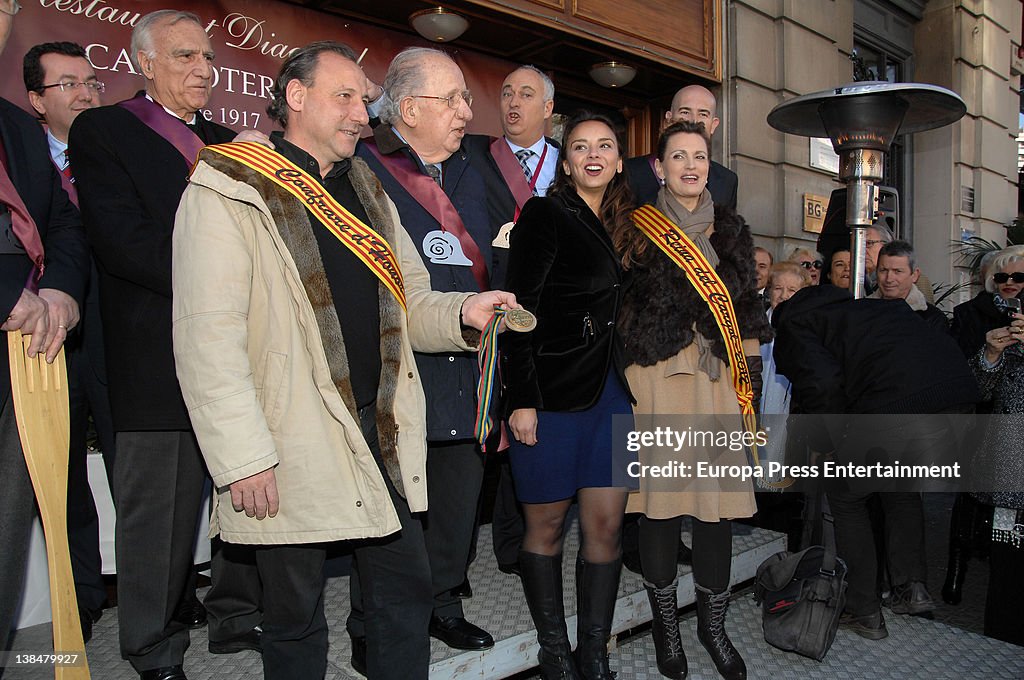 Ainhoa Arteta Appointed Snail Queen At The Snail Party In Barcelona