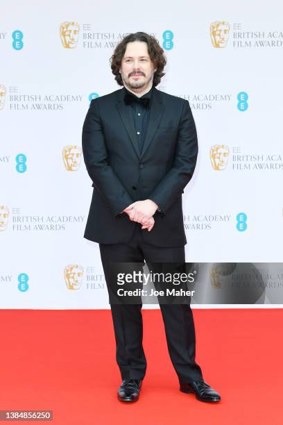 Edgar Wright attends the EE British Academy Film Awards 2022 at Royal Albert Hall on March 13, 2022 in London, England.