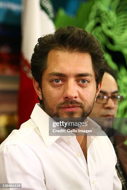 Actor Bahram Radan attends the 'The Wooden bridge' press conference on Day 4 of the 30th International Fajr Film Festival on February 7, 2012 in...