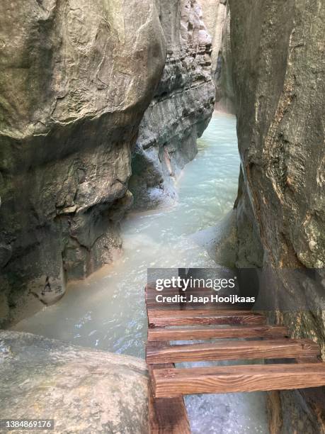 27 waterfalls - puerto plata imagens e fotografias de stock