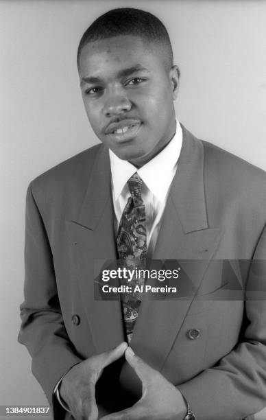 Rapper/Producer/DJ D-Nice of Boogie Down Productions appears at Billboard Magazine's Grammy Party held on February 23, 1992 in New York City.