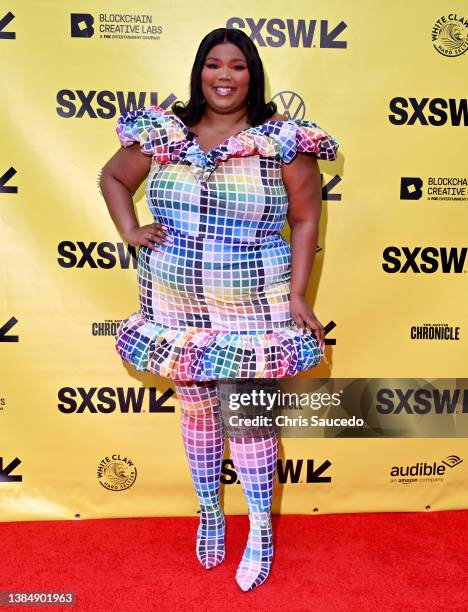 Lizzo attends the 2022 SXSW Conference and Festivals at Austin Convention Center on March 13, 2022 in Austin, Texas.