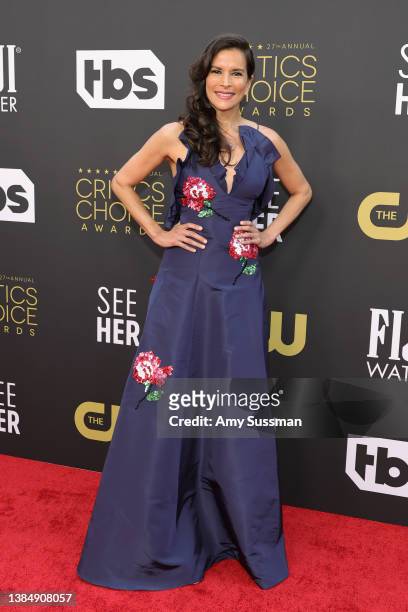 Patricia Velásquez attends the 27th Annual Critics Choice Awards at Fairmont Century Plaza on March 13, 2022 in Los Angeles, California.