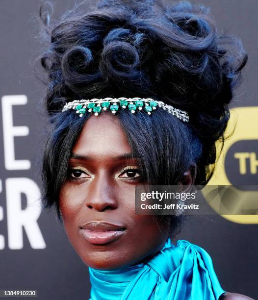 Jodie Turner-Smith attends the 27th Annual Critics Choice Awards at Fairmont Century Plaza on March 13, 2022 in Los Angeles, California.