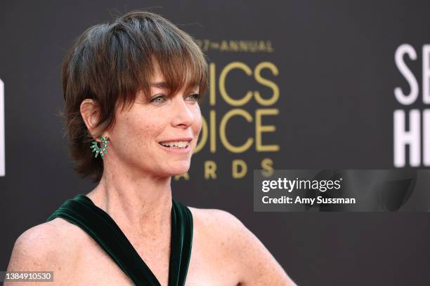 Julianne Nicholson attends the 27th Annual Critics Choice Awards at Fairmont Century Plaza on March 13, 2022 in Los Angeles, California.