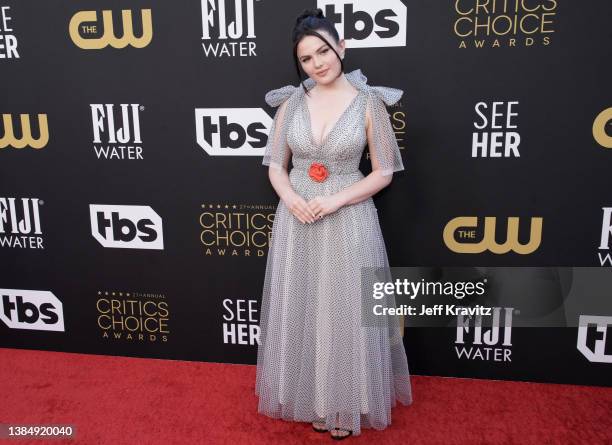 Chiara Aurelia attends the 27th Annual Critics Choice Awards at Fairmont Century Plaza on March 13, 2022 in Los Angeles, California.