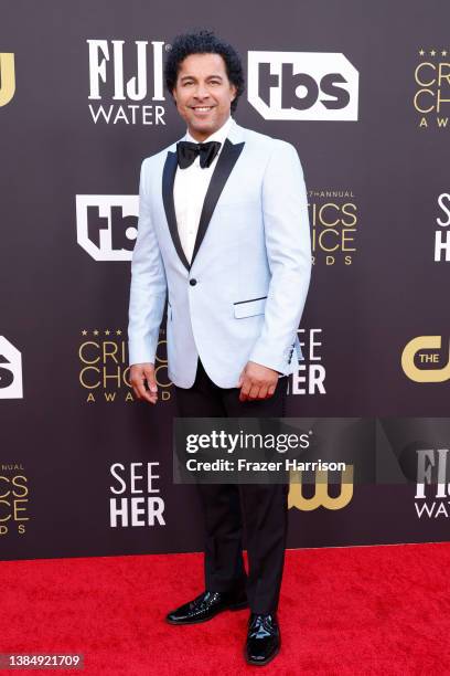 Jon Huertas attends the 27th Annual Critics Choice Awards at Fairmont Century Plaza on March 13, 2022 in Los Angeles, California.