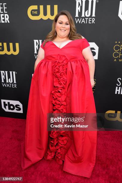 Chrissy Metz attends the 27th Annual Critics Choice Awards at Fairmont Century Plaza on March 13, 2022 in Los Angeles, California.