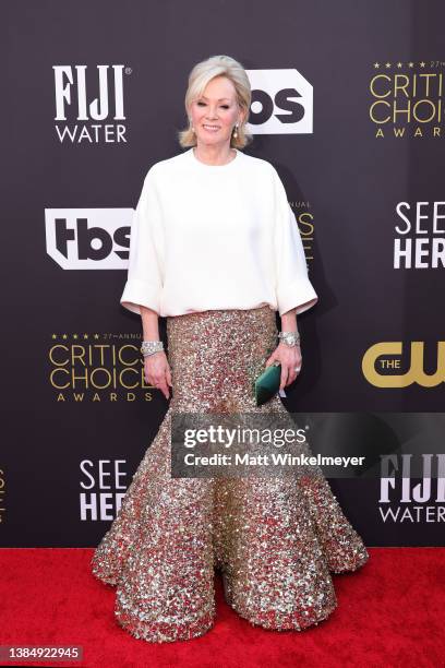 Jean Smart attends the 27th Annual Critics Choice Awards at Fairmont Century Plaza on March 13, 2022 in Los Angeles, California.