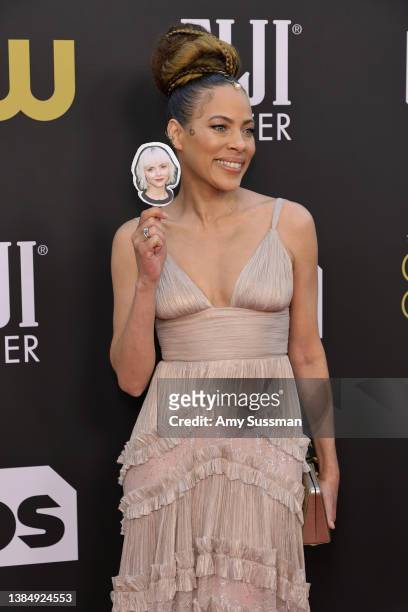 Tawny Cypress attends the 27th Annual Critics Choice Awards at Fairmont Century Plaza on March 13, 2022 in Los Angeles, California.