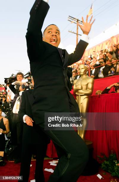 Cuba Gooding Jr. During arrivals at Academy Awards Show, March 23, 1997 in Los Angeles, California.