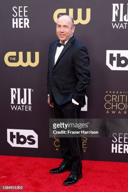 Miles Dale attends the 27th Annual Critics Choice Awards at Fairmont Century Plaza on March 13, 2022 in Los Angeles, California.