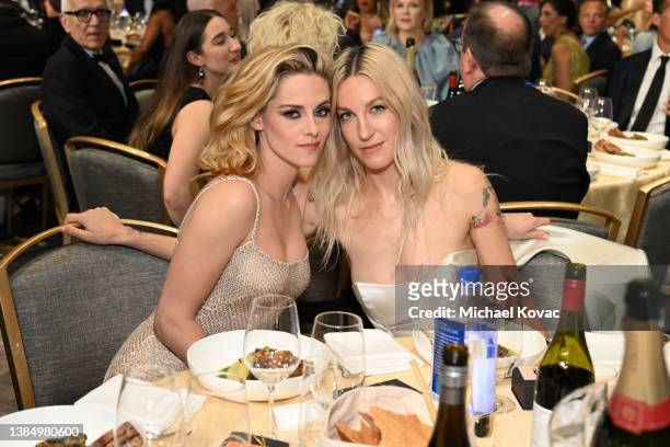 Kristin Stewart and Dylan Meyer with Champagne Collet & OBC Wines as they celebrate the 27th Annual Critics Choice Awards at Fairmont Century Plaza...