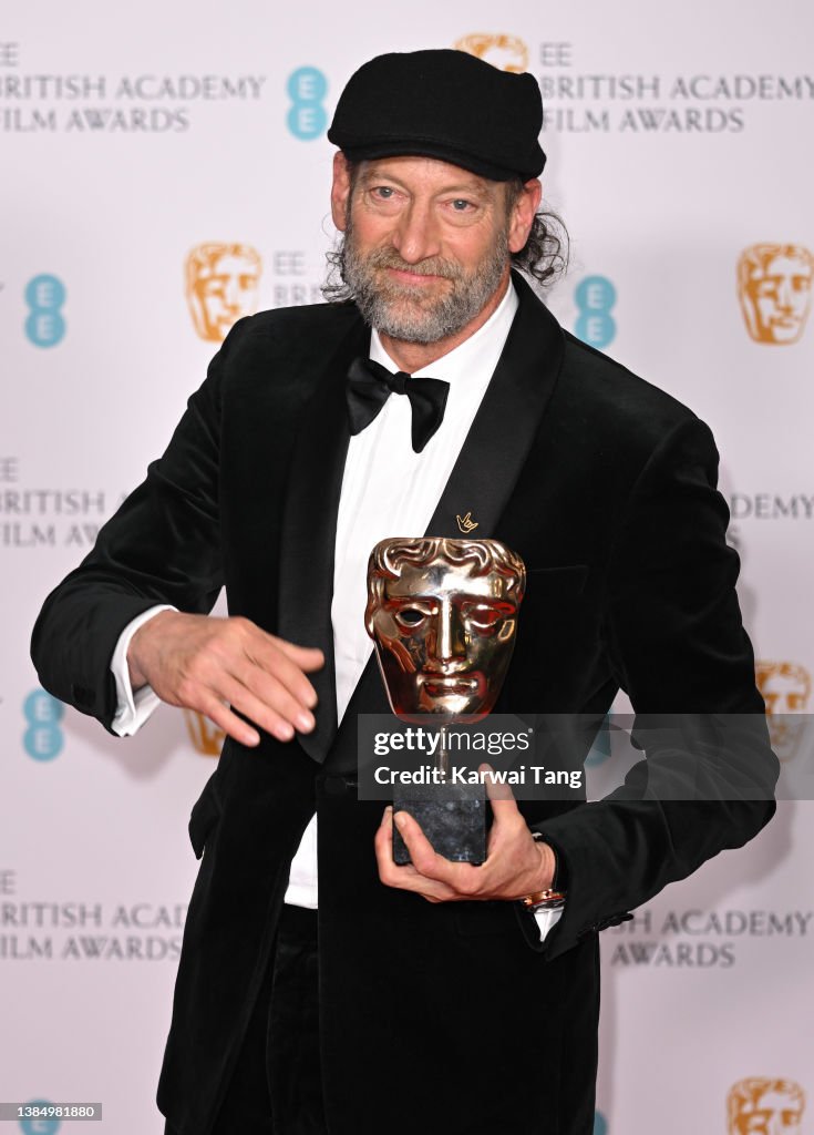 EE British Academy Film Awards 2022 - Winners Room
