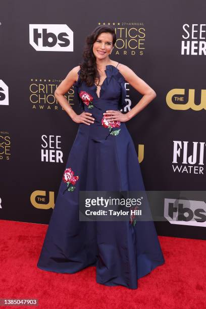 Patricia Velasquez attends the 27th Annual Critics Choice Awards at Fairmont Century Plaza on March 13, 2022 in Los Angeles, California.
