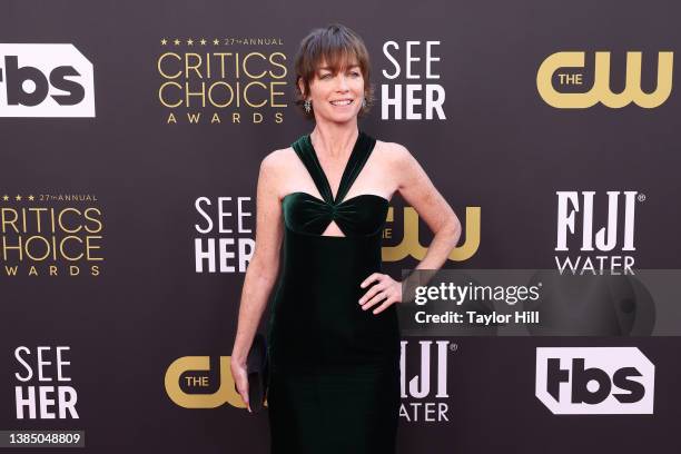 Julianne Nicholson attends the 27th Annual Critics Choice Awards at Fairmont Century Plaza on March 13, 2022 in Los Angeles, California.