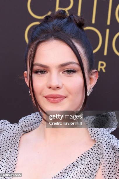 Chiara Aurelia attends the 27th Annual Critics Choice Awards at Fairmont Century Plaza on March 13, 2022 in Los Angeles, California.