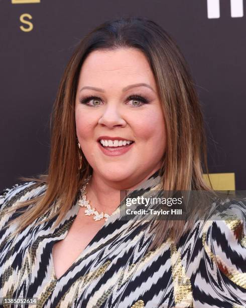 Melissa McCarthy attends the 27th Annual Critics Choice Awards at Fairmont Century Plaza on March 13, 2022 in Los Angeles, California.