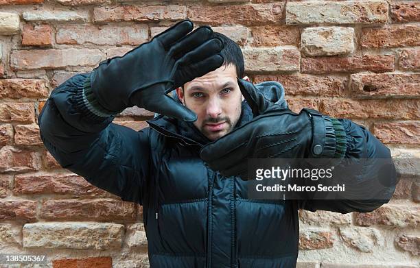 Dynamo poses during a Portrait Session in Venice on February 07, 2012 in Venice, Italy