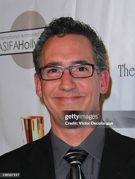 Director Matthew O'Callaghan arrives for the 39th Annual Annie Awards at Royce Hall, UCLA on February 4, 2012 in Westwood, California.