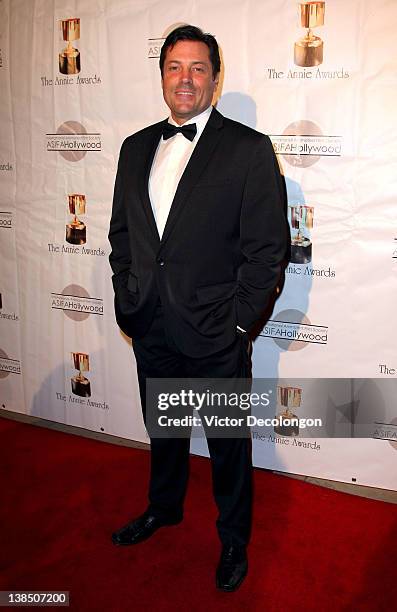 Actor/Director Jeff Rector arrives for the 39th Annual Annie Awards at Royce Hall, UCLA on February 4, 2012 in Westwood, California.