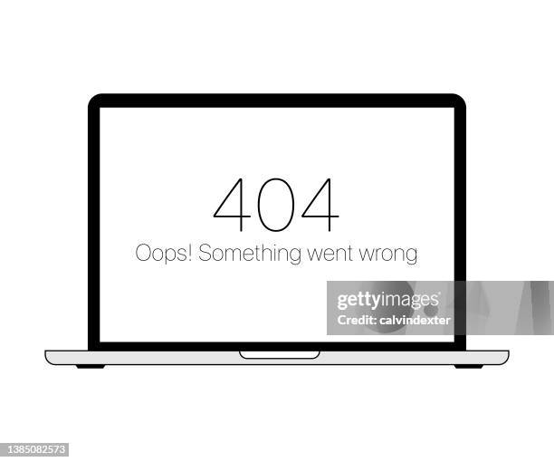 Computer With 404 Code 1,852 Computer Crash Screen Stock Photos, High-Res Pictures, and Images ...