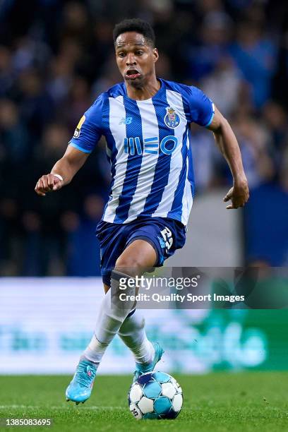 Wendell Nascimento Borges of FC Porto in action during the Liga Portugal Bwin match between FC Porto and CD Tondela at Estadio do Dragao on March 13,...