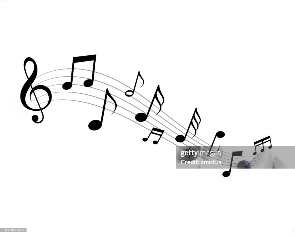 Musical Wave High-Res Vector Graphic - Getty Images