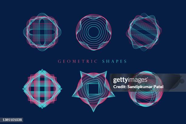 ilustrações, clipart, desenhos animados e ícones de conjunto de geometria espiritual esotérica - espiritualidade