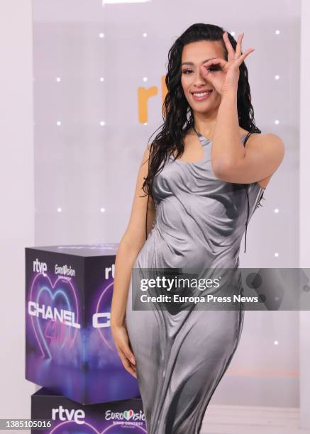 The Spanish representative at Eurovision 2022, Chanel, poses during... News Photo - Getty Images The Spanish representative at Eurovision 2022, Chanel, poses during... News Photo - Getty Images