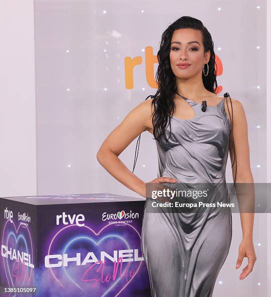 The Spanish representative at Eurovision 2022, Chanel, poses during... News Photo - Getty Images The Spanish representative at Eurovision 2022, Chanel, poses during... News Photo - Getty Images
