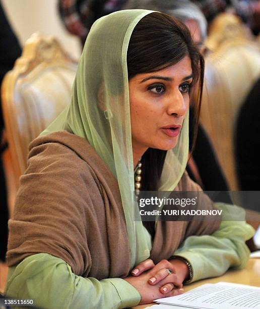H Rabbani 43 Sergey Lavrov And Hina Rabbani Photos & High Res Pictures - Getty Images