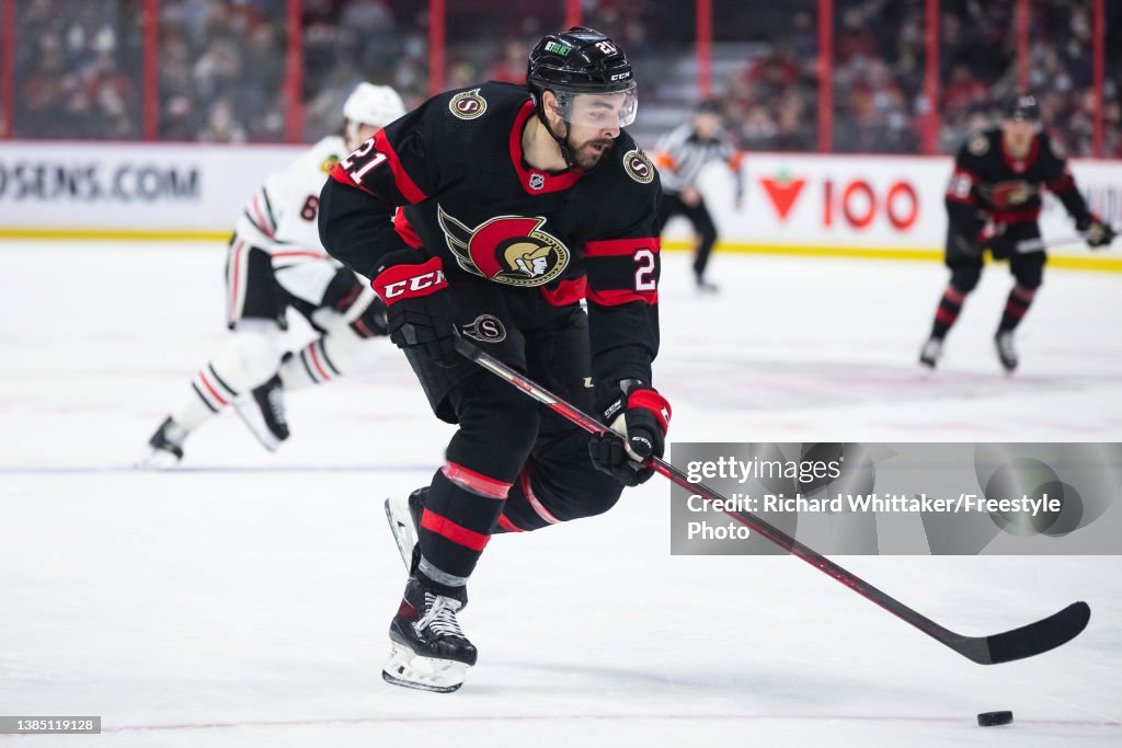 Chicago Blackhawks v Ottawa Senators