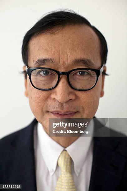 Sam Rainsbury Portraits Of Sam Rainsy Cambodian Opposition Leader Sam Rainsy Photos ...