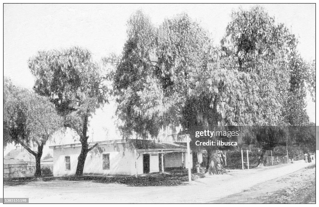 Antique travel photographs of California: Fremont's Headquarters