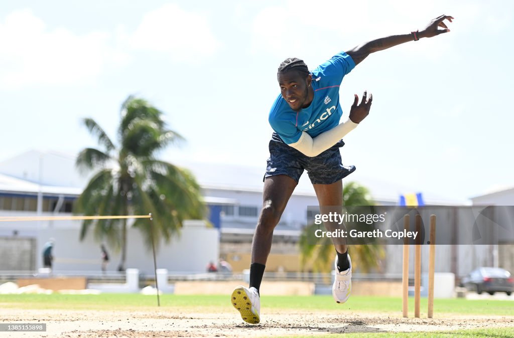 England Nets Session