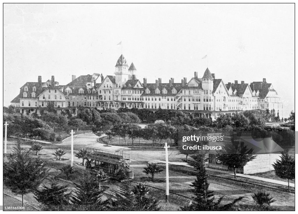 Antique travel photographs of California: Hotel Coronado, San Diego