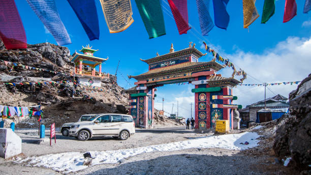 sela pass - arunachal pradesh stock pictures, royalty-free photos & images