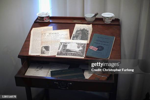 Bronte Writing Table The Bronte Museum And Former Home Of The Famed Bronte Sisters Photos ...
