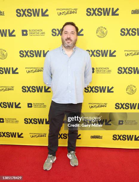 Adam Gibbs attends the premiere of "The Last Movie Stars" during the 2022 SXSW Conference and Festival - Day 4 at the Paramount Theatre on March 14,...