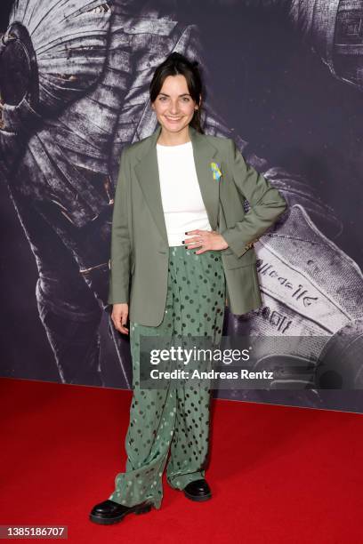 Paula Schramm attends a special screening of "Moon Knight" at Bode Museum on March 14, 2022 in Berlin, Germany.