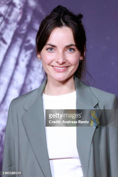 Paula Schramm attends a special screening of "Moon Knight" at Bode Museum on March 14, 2022 in Berlin, Germany.