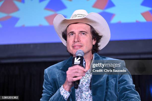 Kimbal Musk speaks onstage at Move Over NFTs. Here Come the DAOs during the 2022 SXSW Conference and Festivals at Austin Convention Center on March...