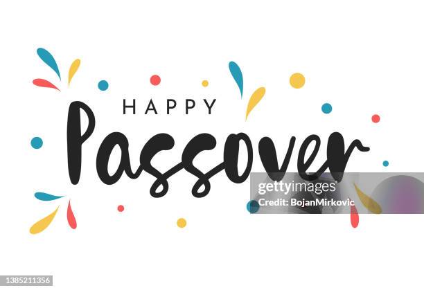 stockillustraties, clipart, cartoons en iconen met happy passover background, card. vector - happy passover