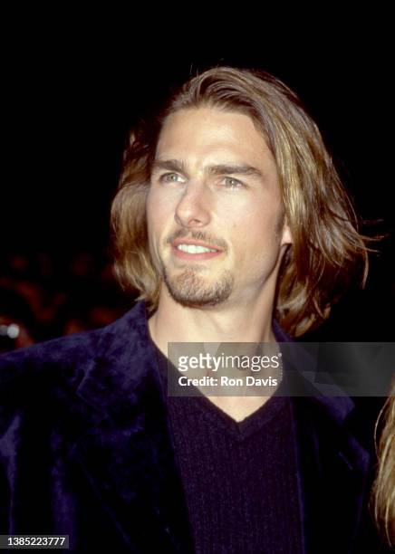 American actor and producer Tom Cruise attends the "Interview with the Vampire: The Vampire Chronicles" Westwood Premiere on November 9, 1994 at Mann...