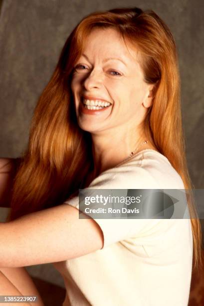 British-born American actress Frances Fisher, poses for a portrait during the 3rd Annual Celebrity Pool Tournament to Benefit AIDS Project Los...