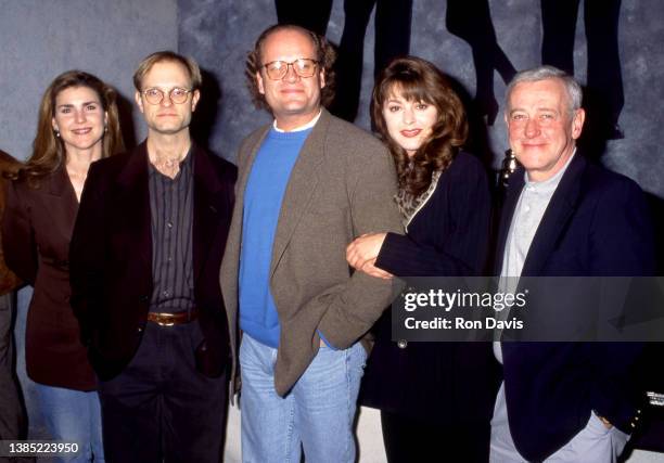 American actress Peri Gilpin, American actor and director David Hyde Pierce, American actor, comedian, director, producer, and writer Kelsey Grammer,...